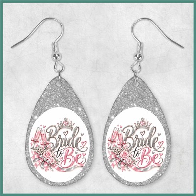 Handmade Le Grá : Earrings : Bride To Be A : Silver